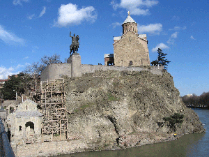  King Vakhtang Gorgasali and Metekhi 